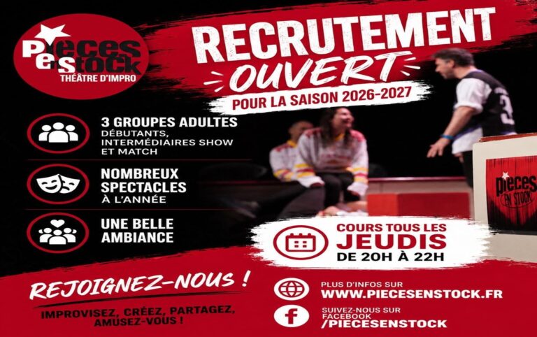 Recrutement 2026-2027